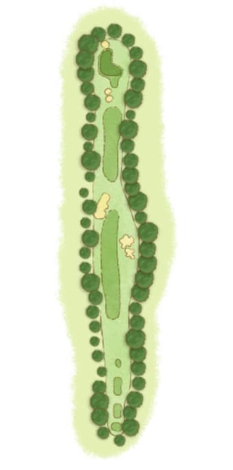阿寒コースイラスト|9ホール