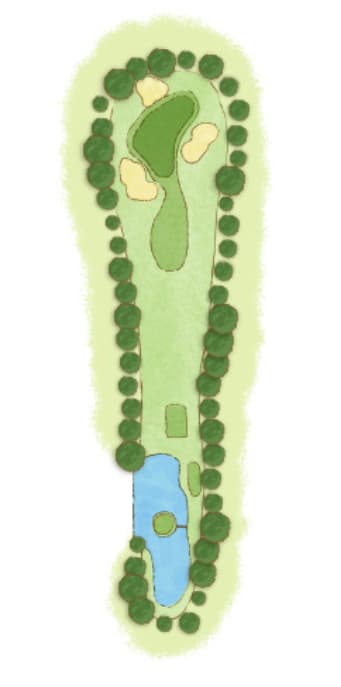 摩周コースイラスト|7ホール
