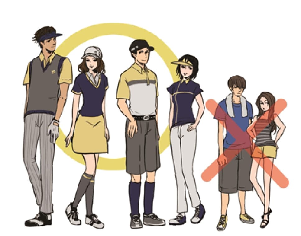 Eniwa Country Club Dresscode